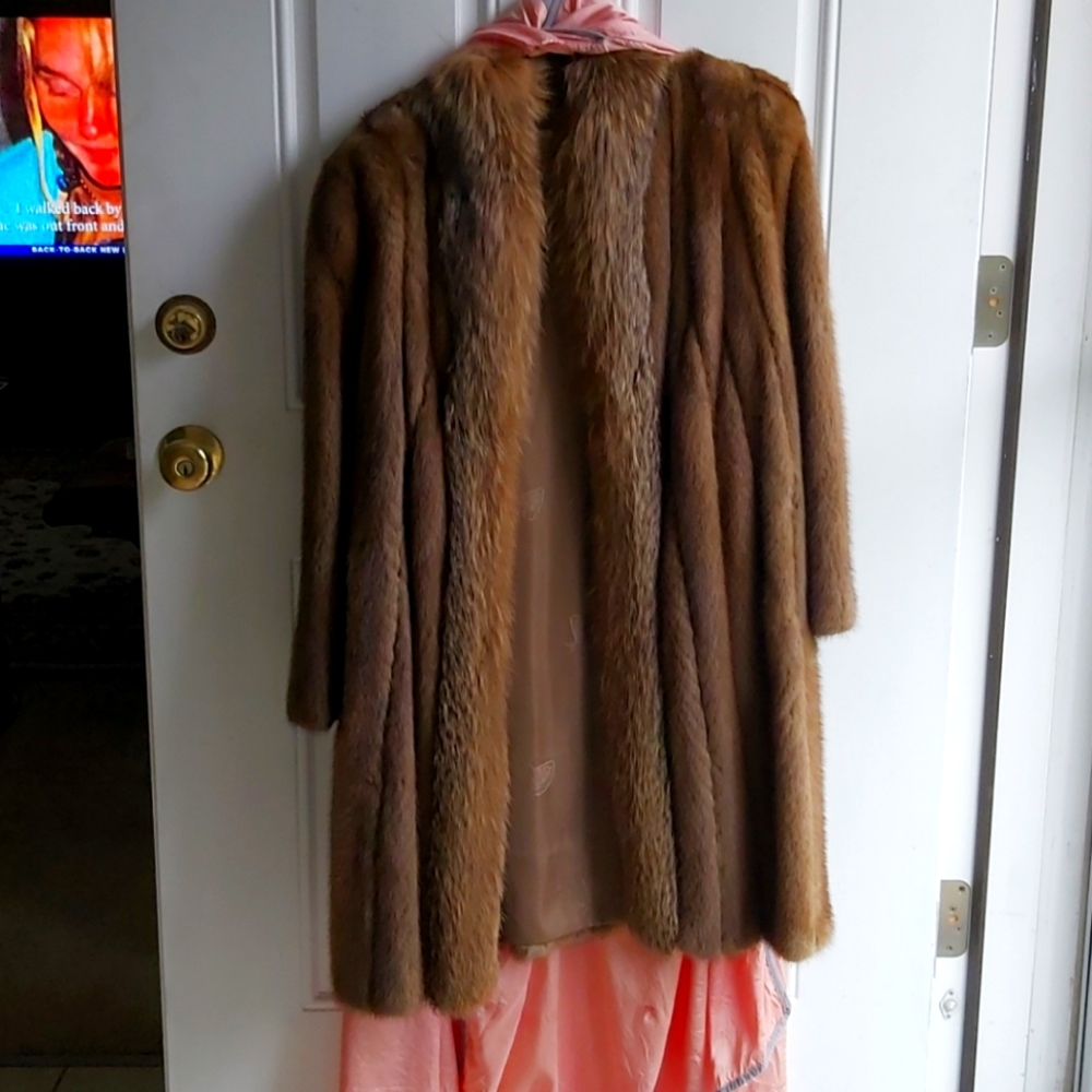 Mink coat